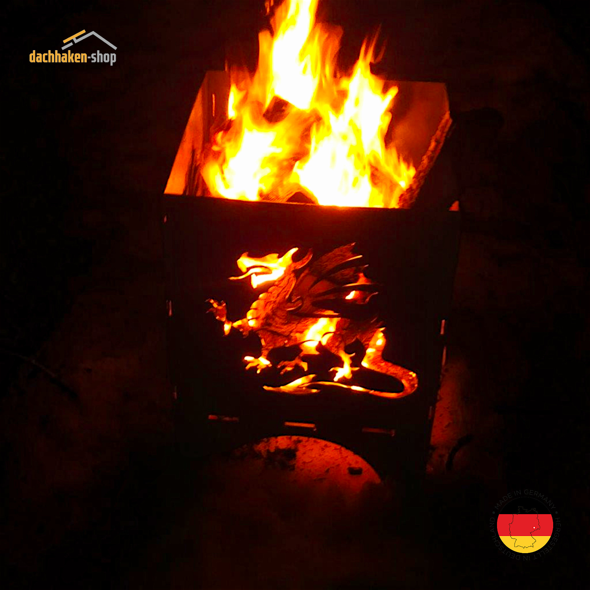 Feuerkorb verschiedene Motive
