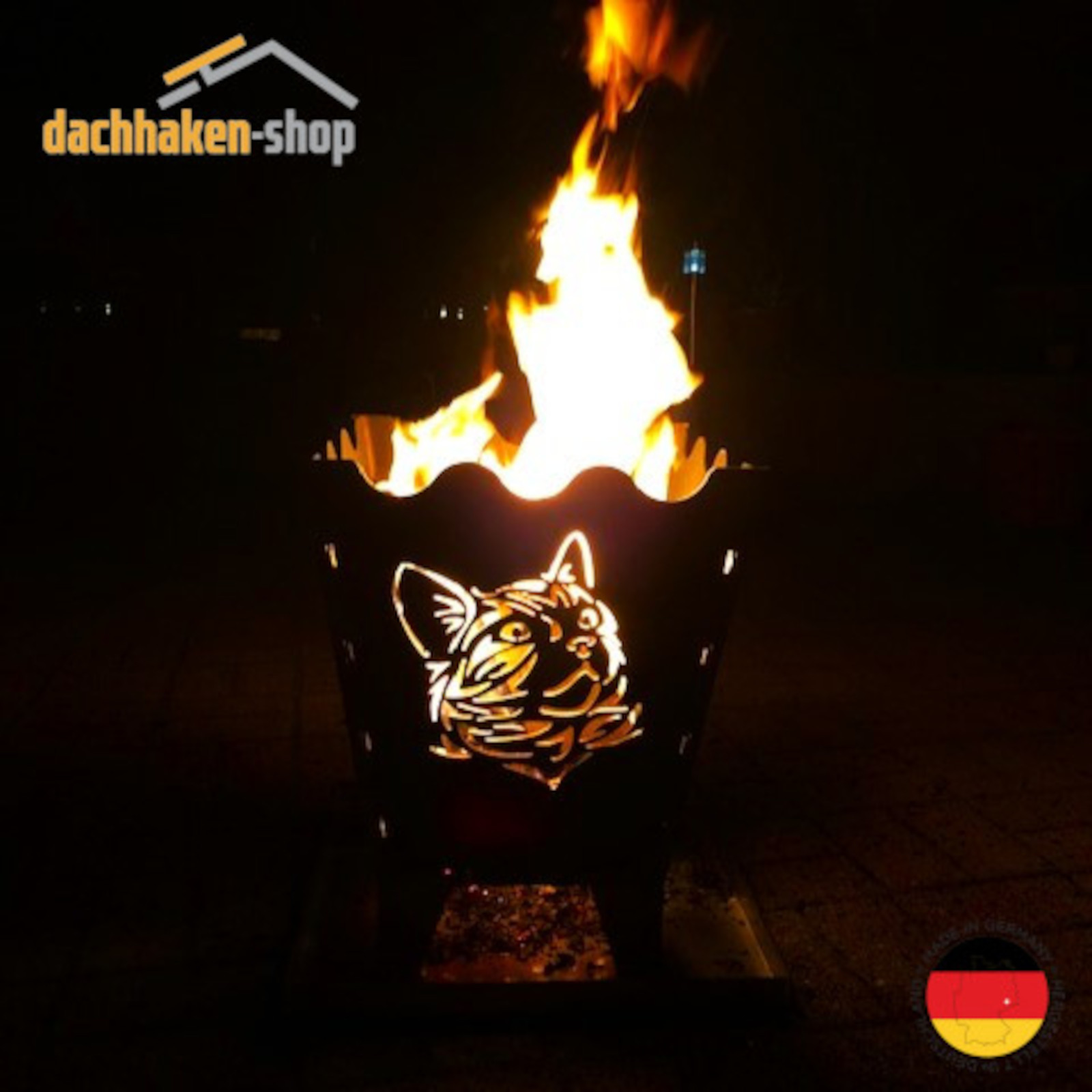 Feuerkorb verschiedene Motive