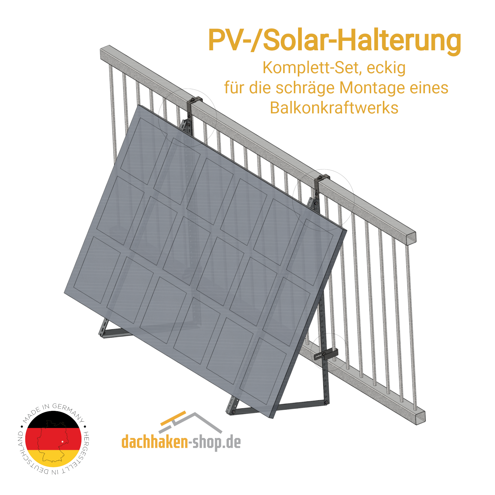 8er-Pack Solarpanel-Halterung – Z-Halter Aus Aluminium, Für PV-Module Auf Dach & Wohnmobil