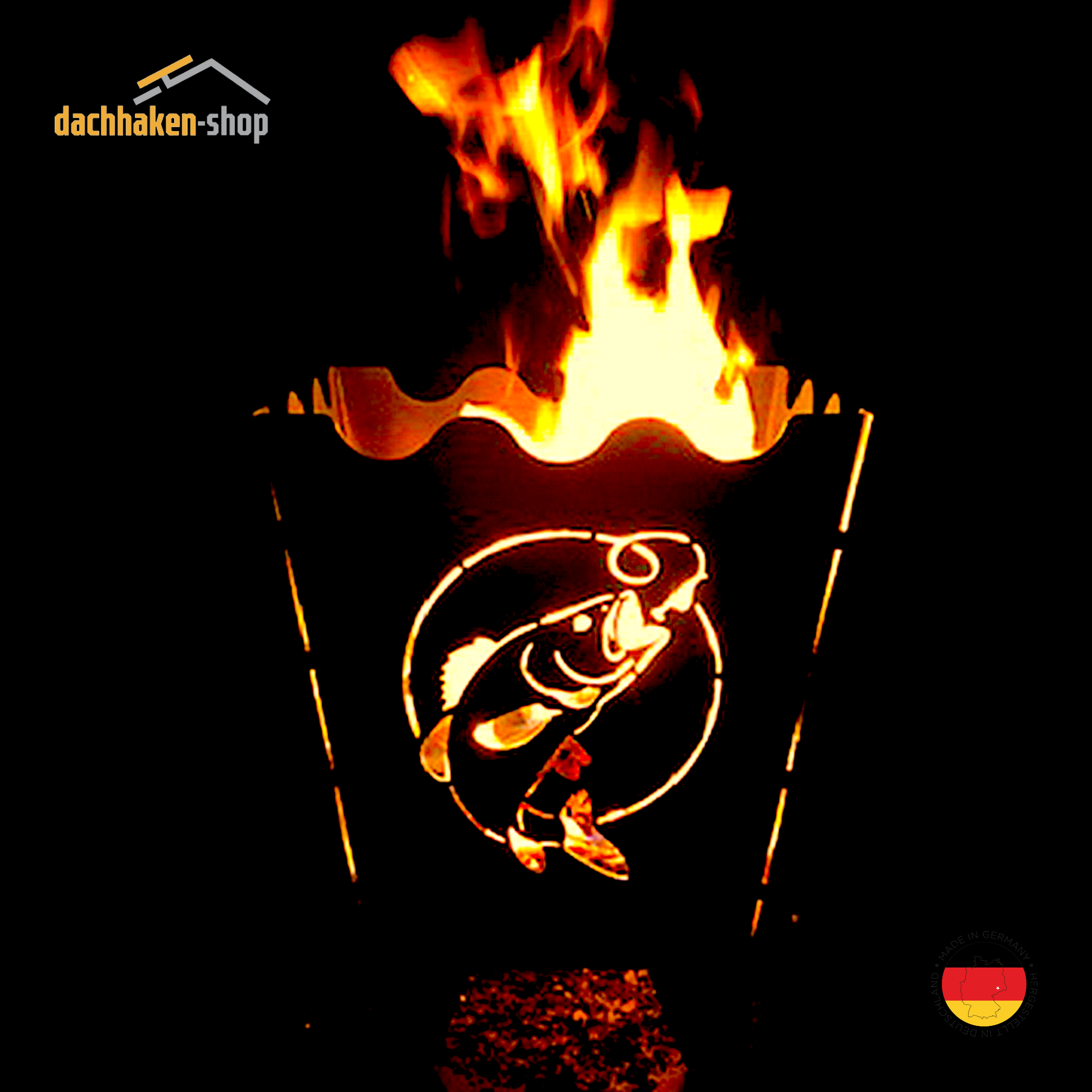 Feuerkorb verschiedene Motive